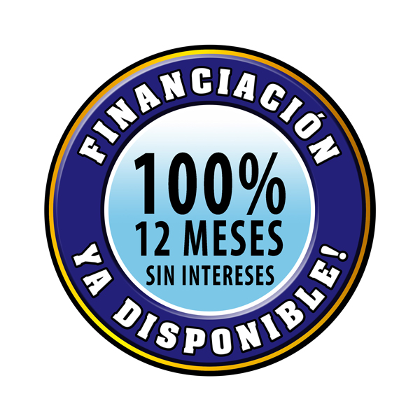 Financiación 12 meses SIN INTERESES